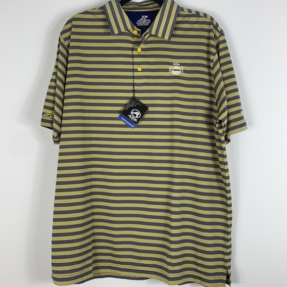 NWT Ahead USA men’s golf polo shirt size Lg. - Picture 2 of 7